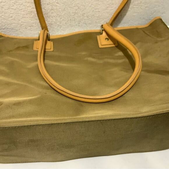 HARTMANN CANVAS LEATHER TRIM LARGE TOTE TRAVEL BAG - Picture 6 of 16